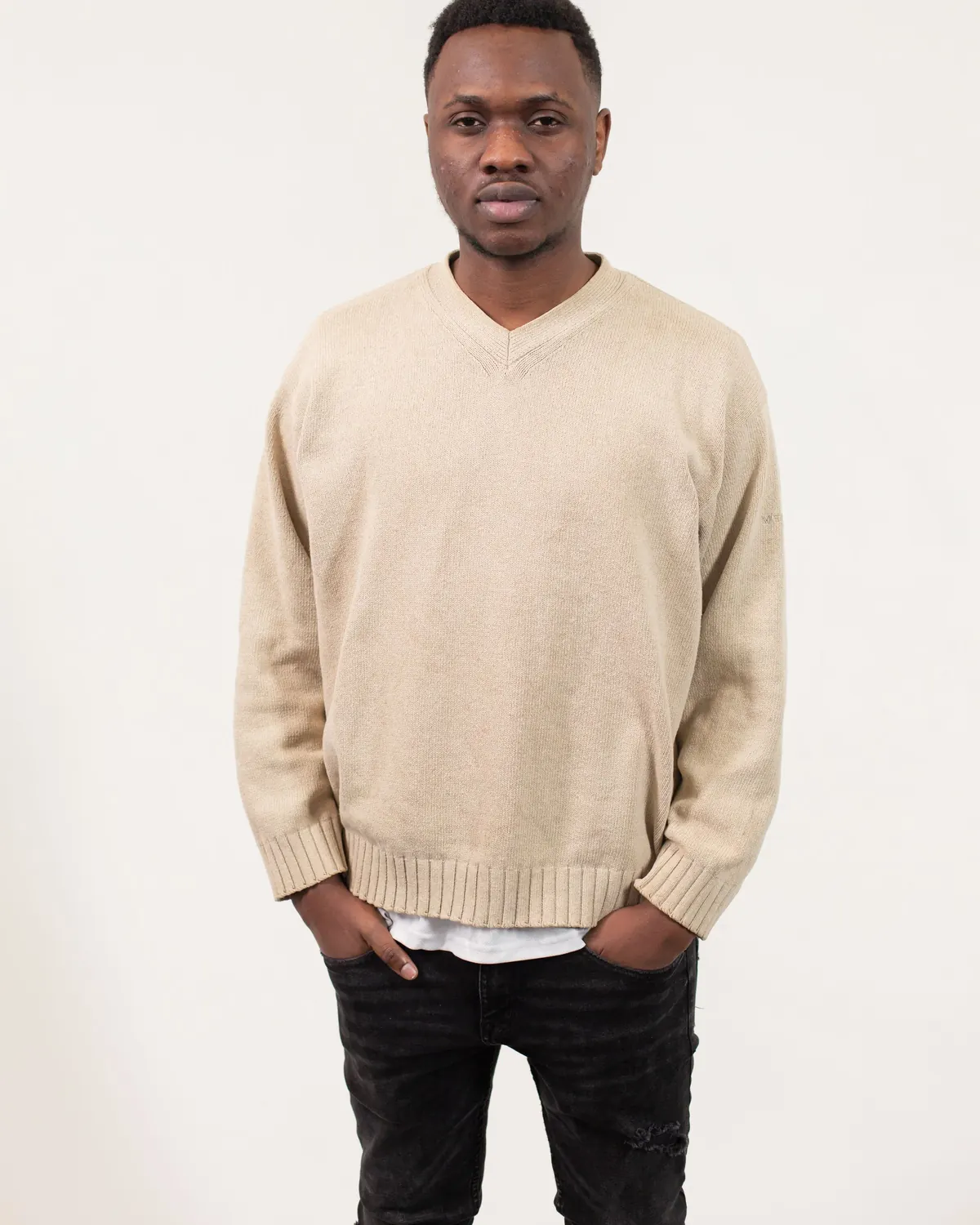 Cashmere V-Neck Sweater