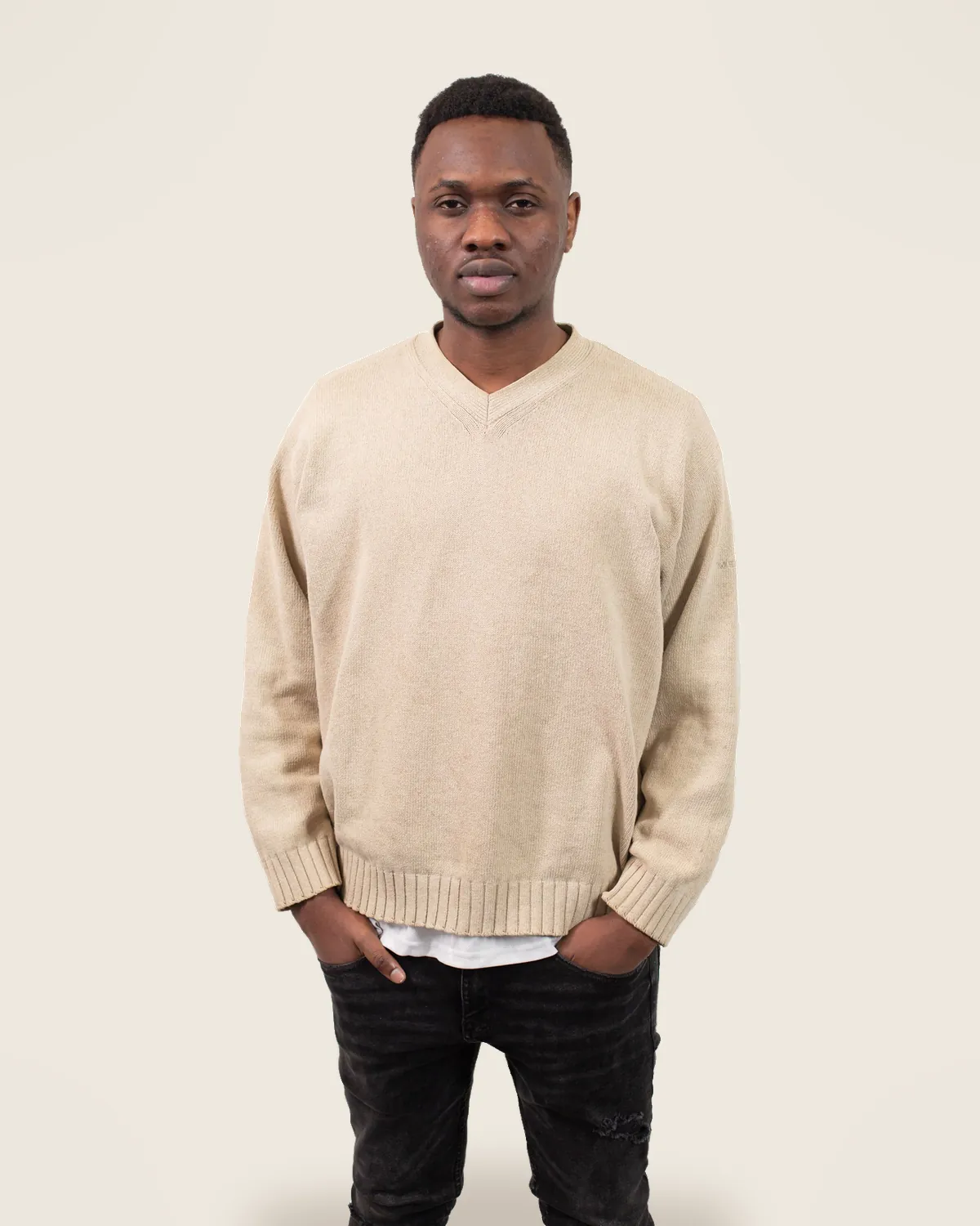 Cashmere V-Neck Sweater