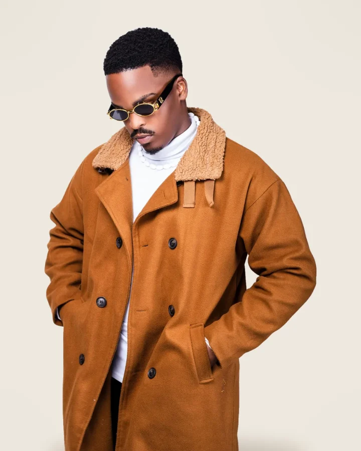 Double-Breasted Camel Coat